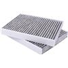 HouYeen 2 PZ Filtro Aria Carbonio Attivo Cabina per 5 6 7 Serie F01 F02 F03 F04 F06 F07 F10 F11 F12 F13 M5 M6 518d 525d 523i 650i 750i 641168099933