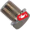 SW-Stahl Tappo di Scarico Olio M15 x 1,5 con Guarnizione in Alluminio