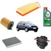 Somer Car Kit Tagliando compatibile con Ford Fusion 1.4 Tdci 68cv 50kw + 4lt 5w30 A5