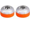 PNNNU Luce Ricaricabile V16 Approvata Auto Emergenza Flash Beacon Induzione Magnetica Strobo Lampeggiante Luce D'avvertimento,2 PCS