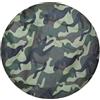 LKRXW Copriruota di Scorta Copertura per Ruota di Scorta 600D Copricerchi Antipolvere Impermeabile Copri Pneumatici Protezione per Diametri (60cm-69cm/24-27) Auto Camo