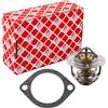 FEBI BILSTEIN Termostato, Refrigerante 179757 | Compatibile con: CHEVROLET CRUZE, CRUZE Schrägheck, CRUZE Station Wagon, OPEL ASTRA G Caravan, ASTRA G CC, ASTRA G CLASSIC