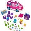 Pinypon- Auto Camper Giocattolo, Veicolo Familiare per Il Campeggio Estivo, con Una Mini-Doll e Un Bebè e Tanti Accessori, Bambini dai 4 Anni, Multicolore, Taglia Unica, 700017015