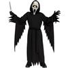 Fun World Ghost Face® - Costume per bambini di età compresa tra 8 e 10 anni