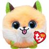 Ty Beanie Balls Sherbet il Volpino con gli Occhioni Azzurri Glitter, Animaletti di Peluche Morbidi e Tondi da Collezionare 8 cm T425402