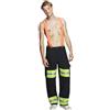 SMIFFYS Costume Fever da vigile del fuoco, con pantaloni e bretelle Halloween