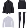 Giacca E Gonna Per Uniforme Da Ufficio In Scala 1/6, Completo Stile