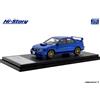 Hi-Story HS433BL 1/43 SUBARU IMPREZA WRX STI 2002 WRBlue Mica Modello Auto