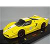 Mattel MT5612N 1/43 Ferrari FXX Giallo/Bianco Righe Vettura Edizione Elite