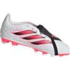 Adidas Scarpe Bambino Predator Club Fold-over Tongue Fg/mg Rosa/bianco, Taglia: 30, rosa/bianco