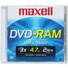 Maxell 1-pack DVD-RAM Media 4.7GB Riscrivere