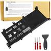 Fancy Buying C21N1347 Batteria di ricambio per computer portatile Asus X555 X555L X555LA X555LD X555LN A555L K555L Y583LD W519LD K555LD K555LA R556L VM590L Serie 2ICP4/63/1 34 6 V/5000 mAh/38 Wh]