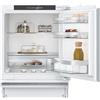 Siemens KU21RADE0, iQ500 - Frigorifero da incasso intelligente senza congelatore, 82 x 60 cm, nicchia da 134 l, cassetto hyperFresh, porta bottiglie, molto silenzioso, 35 dB, cerniera piatta softClose