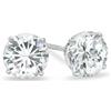 Studex Sensitive Regular - Orecchini a perno in acciaio INOX con zirconia cubica rotonda, 6 mm, colore: Argento