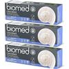 Biomed Calcimax 97% Dentifricio naturale | Ripara lo smalto e protegge dalla carie | Vegano, privo di SLES (3х100 g)
