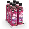All Stars CLEAR WHEY ISOLATE, deliziosa bevanda proteica fruttata senza zuccheri aggiunti, bibita analcolica per atleti con isolato proteico di alta qualità con solo 79 calorie, 6 x 500 ml, bacca