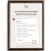 walther design Noce 21 x 29,7 cm (DIN A4) con Bordo Interno Dorato, Cornice Smell Design JD130N