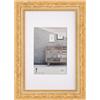 walther design Cornice portafoto in legno barocco, 40 x 50 cm, oro, CR050G