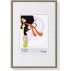 walther design Cornice in Acciaio 21 x 29,7 cm (DIN A4) Nuovo Stile di Vita Cornice in plastica KV130D