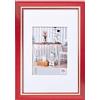 walther design Cornice Rossa 40 x 60 cm con passe-partout, Cornice Chalet Design EL460R