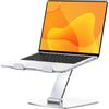 CIRYCASE Supporto PC Portatile, Regolabile Laptop Stand Scrivania Ergonomico, Pieghevole Rialzo PC Porta Ventilato Raffreddamento Rapido Alluminio Supporti per Presentazioni Tablet dvd 10-16" Notebook