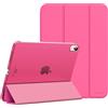 MoKo Cover Custodia iPad (A16) 11a Generazione 2025 /iPad 10a Generazione 2022, Cover Custodia Protettiva per Supporto Ultrasottile con Copertura Posteriore Traslucida in PC Rigido, Rosa Persa