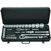 MATADOR Schraubwerkzeuge MATADOR set di chiavi a bussola 12-esagonale 12,5 (1/2) 6,3 (1/4) mm, 4118 9231