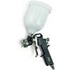 FIAC Pistola a Spruzzo per Verniciare modello 1860, Aerografo con Serbatoio per Vernice da 600ml, Ugello da 1.5 mm, Getto a Rosa o Piatto, Pressione Max 4 Bar
