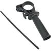 LVYXON Manico laterale per trapano elettrico con righello per trapani a percussione rotativa, impugnatura ausiliaria ergonomica 40-43 mm, compatibile con mandrino senza chiave, accessorio per utensili