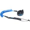 ION wing leash core coiled wrist, 5.5" (L), Blu