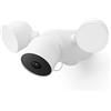 Google GM493 e G3AL9 Nest Cam con proiettore (esterno, cablato) telecamera di sicurezza - Smart Home WiFi Camera, neve