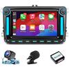 Ankeway Autoradio per VW Golf 5/6 (2004-2013) con Android Auto e CarPlay
