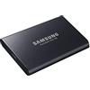 Samsung Memorie T5 da 1 TB, USB 3.1 Gen 2, SSD Esterno Portatile, Nero (MU-PA1T0B)