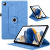 TEDTIKJT Custodia Compatibile con Huawei MediaPad M5/M5 Pro 10.8 Pollici 2018 Albero Tablet Custodia in Pelle PU Flip 360°Ruotabile Supporto Protezione Cover Huawei MediaPad M5 Pro 10.8,Blu