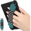 MoKo Cinturino di Sicurezza per 6-8 Kindle eReaders Fire Tablet - Kobo/Voyaga/Lenovo/Sony Kindle E-Book Tablet, Cinturino da Mano Versatile ad Alta Elasticità Supporto Antiscivolo, Verde Giada