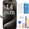 LL TRADER Display per iPhone 14 OLED 6,1'' OLED e Kit di Riparazione