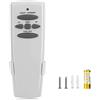 Motiexic UC7078T Telecomando di ricambio per ventilatore da soffitto Hampton Bay UC7078T, CHQ7078T, Fan-HD5, Standard-RR7079T con funzione dimmer luce, nessun rinculo, supporto da parete incluso