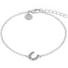 TOM TAILOR - Bracciale da Ragazza in Argento 925 - con Zircone - Ciondolo a Ferro di Cavallo - TT-B0016