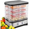 COOCHEER Disidratatore disidratatore con regolazione della temperatura, essiccatore rimovibile a 8 piani, controllo della temperatura 35 - 70 ℃ per carne, frutta, verdura e noci, 400 W, bottone, senza BPA