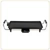 LITTLE BALANCE 8273 Happy Plancha 50 - Piastra elettrica 4-6 persone - Piano cottura antiaderente - Tutti i tipi di alimenti - Potenza 2000 W - Nero/Inox
