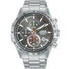 Lorus Orologio analogico al quarzo da uomo con cinturino in metallo RM395HX9, argento