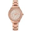 Fossil Orologio Stella da donna, movimento a tre lancette con data, cassa in acciaio inossidabile oro rosa 30 mm con bracciale in acciaio inossidabile, ES5136