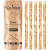ORINKO® Siwak per Denti Naturale x5 - Spazzolino Ecologico per Pulizia e Sbiancamento Denti - Miswak Africano per Cura Naturale - Bastoncini di Araak per Igiene Orale - Alternativa Sostenibile