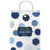 LINA OFFICINE GRAFICHE CREATIVE Shopper Musicale Sacchetto Media 25 x 20 x 9 cm con la scritta TANTI AUGURI e targhetta segnanome