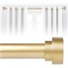 hei! dear Bastoni per tende dorati, da 71 a 120 cm, diametro 2,5 cm, resistente, regolabile, moderno, telescopico, per tende, finestre, 45,7-114,3 cm, ottone oro