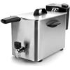 Lacor 69134- Friggitrice elettrica 4 lt 2500 W con rubinetto