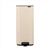 Brabantia Pattumiera a pedale Bo 30L (Soft Beige), Pattumiera con pedale e coperchio a chiusura soft, Secchio spazzatura facile da pulire con secchio interno rimovibile e sacchetti PerfectFit inclusi