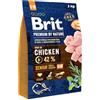 Brit Premium Senior S/M - Cibo secco per cani senior di taglia S/M, 3 kg