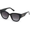 GUESS 0, Occhiali Donna, shiny black, 50