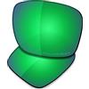 SAUCER Lenti di ricambio premium per Oakley Holbrook Mix OO9384 | Holbrook Mix Low Bridge Fit OO9385 Occhiali da sole ad alta definizione - verde giada polarizzate